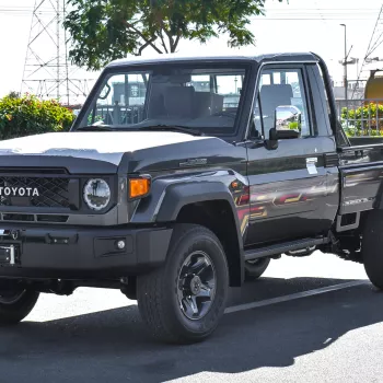 image 1 of Toyota Land Cruiser Single Cab 4.0L V6 4WD 2024 Model Year Gray Color - Listing ID: 43005642