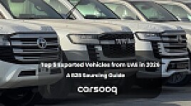 Top 5 Exported Vehicles from UAE in 2026: A B2B Sourcing Guide